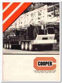 Cooper Mfg Corp 1984 Vintage Catalog Petroleum Portable Drilling Rigs Cooper Mfg Corp 1984 Vintage Catalog Petroleum Portable Drilling Rigs
