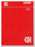 Galveston-Houston Company 1984 Vintage Catalog GH Foster Catheads Oil