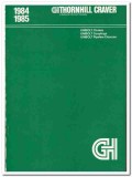 Galveston-Houston Company 1984 Vintage Catalog GH Thornhill-Craver Oil