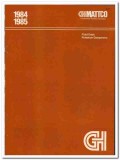 Galveston-Houston Company 1984 Vintage Catalog GH Mattco Fluid Ends