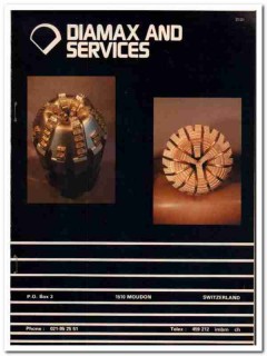 Diamax Services 1984 Vintage Catalog Oil Field Petroleum Drilling Bits Diamax Services 1984 Vintage Catalog Oil Field Petroleum Drilling Bits
