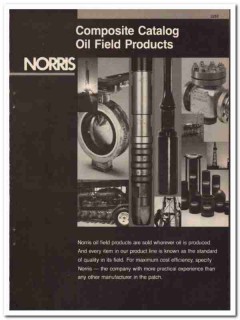 Dover Corp 1984 Vintage Catalog Oil Field Norris Petroleum Products