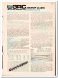 Geophysical Research Corp 1984 Vintage Catalog Amerada Gauges