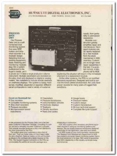 Hunnicutt Digital Electronics Inc 1984 Oil Vintage Catalog Monitoring Hunnicutt Digital Electronics Inc 1984 Oil Vintage Catalog Monitoring