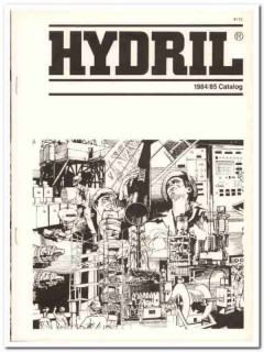 Hydril Company 1984 Vintage Catalog Oil Tubular Products Drilling