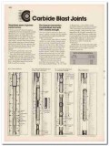 Carbide Blast Joints Inc 1994 Vintage Catalog Oil Coonie Connection