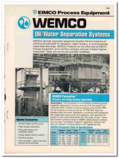 Eimco Process Equipment Company 1994 Vintage Catalog Wemco Separation Eimco Process Equipment Company 1994 Vintage Catalog Wemco Separation