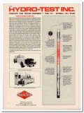 Hydro-Test Inc 1994 Vintage Catalog Oil Field Tube Testing Equipment
