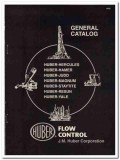 J M Huber Corp 1994 Vintage Catalog Oil Field Flow Control Petroleum