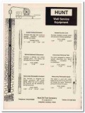 Hunt Oil Tool Company 1994 Vintage Catalog Well Service Equipment Hunt Oil Tool Company 1994 Vintage Catalog Well Service Equipment