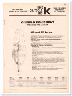 King Oil Tools Inc 1994 Vintage Catalog Oilfield Equipment Drilling King Oil Tools Inc 1994 Vintage Catalog Oilfield Equipment Drilling