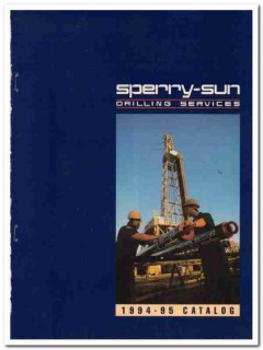 Sperry-Sun Drilling Services Inc 1994 Vintage Catalog Oil Petroleum
