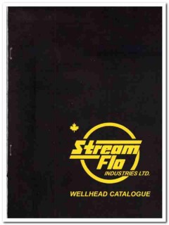 Stream-Flo Industries Ltd 1994 Vintage Catalog Oil Wellhead Gate Valve Stream-Flo Industries Ltd 1994 Vintage Catalog Oil Wellhead Gate Valve