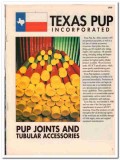 Texas Pup Inc 1994 Vintage Catalog Oilfield Joints Tubular Accessories Texas Pup Inc 1994 Vintage Catalog Oilfield Joints Tubular Accessories
