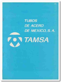 Tubos De Acero Mexico 1994 Vintage Catalog Oil Tamsa Seamless Pipe