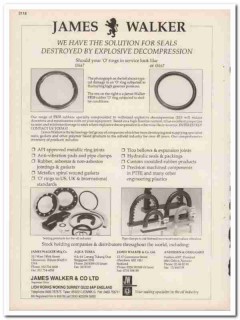 James Walker Mfg Company 1994 Vintage Catalog Asbestos Rubber O Ring James Walker Mfg Company 1994 Vintage Catalog Asbestos Rubber O Ring