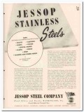 Jessop Steel Company 1945 vintage metal catalog stainless alloys Jessop Steel Company 1945 vintage metal catalog stainless alloys