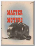 Master Electric Company 1945 vintage catalog motors generators Master Electric Company 1945 vintage catalog motors generators