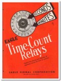 Eagle Signal Corp 1945 vintage electrical catalog Time-Count Relays Eagle Signal Corp 1945 vintage electrical catalog Time-Count Relays