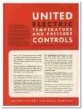 United Electric Controls Company 1945 vintage catalog controls United Electric Controls Company 1945 vintage catalog controls