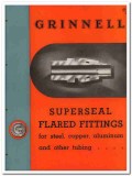 Grinnell Company 1945 vintage industrial catalog Superseal fittings Grinnell Company 1945 vintage industrial catalog Superseal fittings