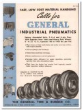 General Tire Rubber Company 1945 vintage industrial catalog pneumatics