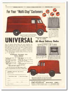 Hughes Keenan Corp 1956 vintage dairy catalog milk delivery bodies