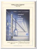 Kimble Glass Company 1956 vintage dairy catalog Owens-Illinois test