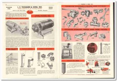 L C Thomsen Sons Inc 1956 vintage dairy catalog pumps valves fittings