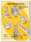 Micromatic Hone Corp 1965 vintage industrial catalog microhoning Micromatic Hone Corp 1965 vintage industrial catalog microhoning