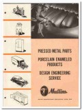 Mullins Mfg Corp 1946 vintage metal catalog porcelain enameled design Mullins Mfg Corp 1946 vintage metal catalog porcelain enameled design