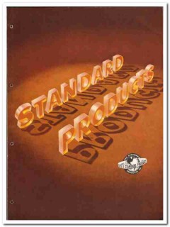 Standard Products Company 1946 vintage plastic catalog molding Standard Products Company 1946 vintage plastic catalog molding
