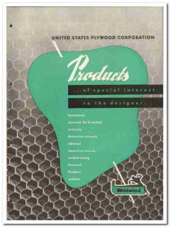 United States Plywood Corp 1946 vintage wood catalog Weldwood Armorply United States Plywood Corp 1946 vintage wood catalog Weldwood Armorply