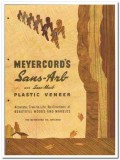 Meyercord Company 1946 vintage paint catalog plastic veneer Sans-Arb Meyercord Company 1946 vintage paint catalog plastic veneer Sans-Arb