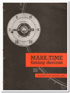M H Rhodes Inc 1946 vintage electrical catalog timing device Mark-Time