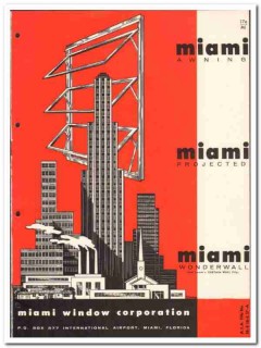 Miami Window Corp 1958 vintage catalog awning projected wonderwall Miami Window Corp 1958 vintage catalog awning projected wonderwall