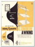 Superior Window Company 1958 vintage catalog awning Seal-A-Matic