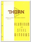 J S Thorn Company 1958 vintage windows catalog aluminum steel J S Thorn Company 1958 vintage windows catalog aluminum steel