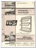 Woodco Corp 1958 vintage windows catalog wood awning E-Zee Loc