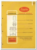 Cupples Products Corp 1955 vintage window catalog aluminum commercial