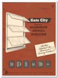 Gate City Sash Door Company 1955 vintage window catalog aluminum Gate City Sash Door Company 1955 vintage window catalog aluminum