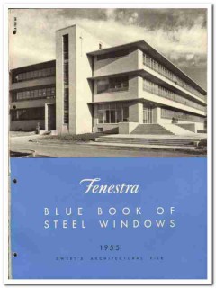 Detroit Steel Products Company 1955 vintage window catalog Fenestra