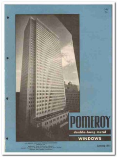 S H Pomeroy Company 1955 vintage window catalog double hung steel S H Pomeroy Company 1955 vintage window catalog double hung steel