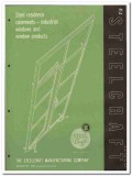Steelcraft Mfg Company 1955 vintage window catalog casement industrial Steelcraft Mfg Company 1955 vintage window catalog casement industrial