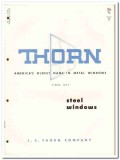 J S Thorn Company 1955 vintage window catalog steel casement pivoted J S Thorn Company 1955 vintage window catalog steel casement pivoted