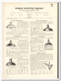 Wheeler Reflector Company 1935 vintage electrical catalog lighting