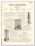 M W Kellogg Company 1935 vintage brick catalog chimney radial