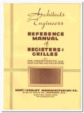 Hart Cooley Mfg Company 1935 vintage heating catalog registers grilles Hart Cooley Mfg Company 1935 vintage heating catalog registers grilles