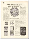 Victor Electric Products Inc 1935 vintage heating catalog ventilators