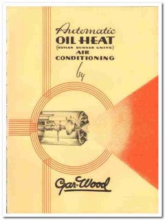 Gar Wood Industries Inc 1935 vintage heating catalog boiler burner